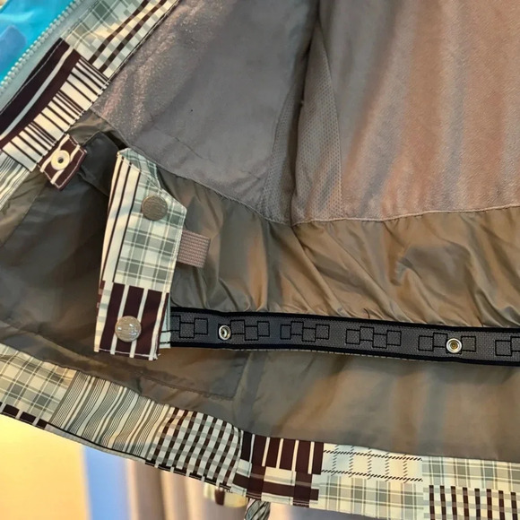 Foursquare Snow Board Outerwear 5K Jacket. Women's Size M. Green and Brown - Picture 10 of 12